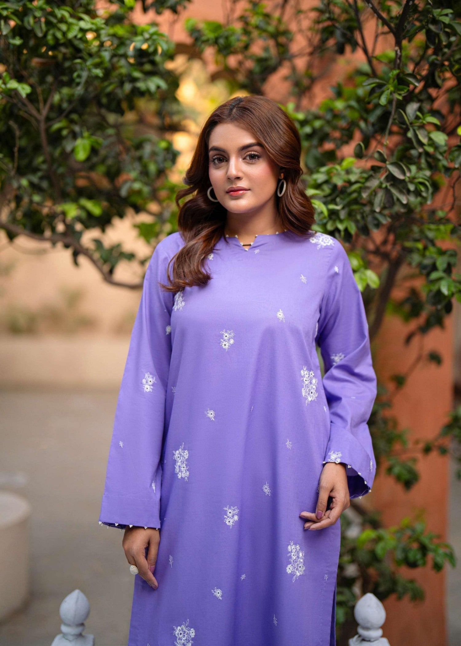 Musaif Nashrah Stitched () Women 2pcs