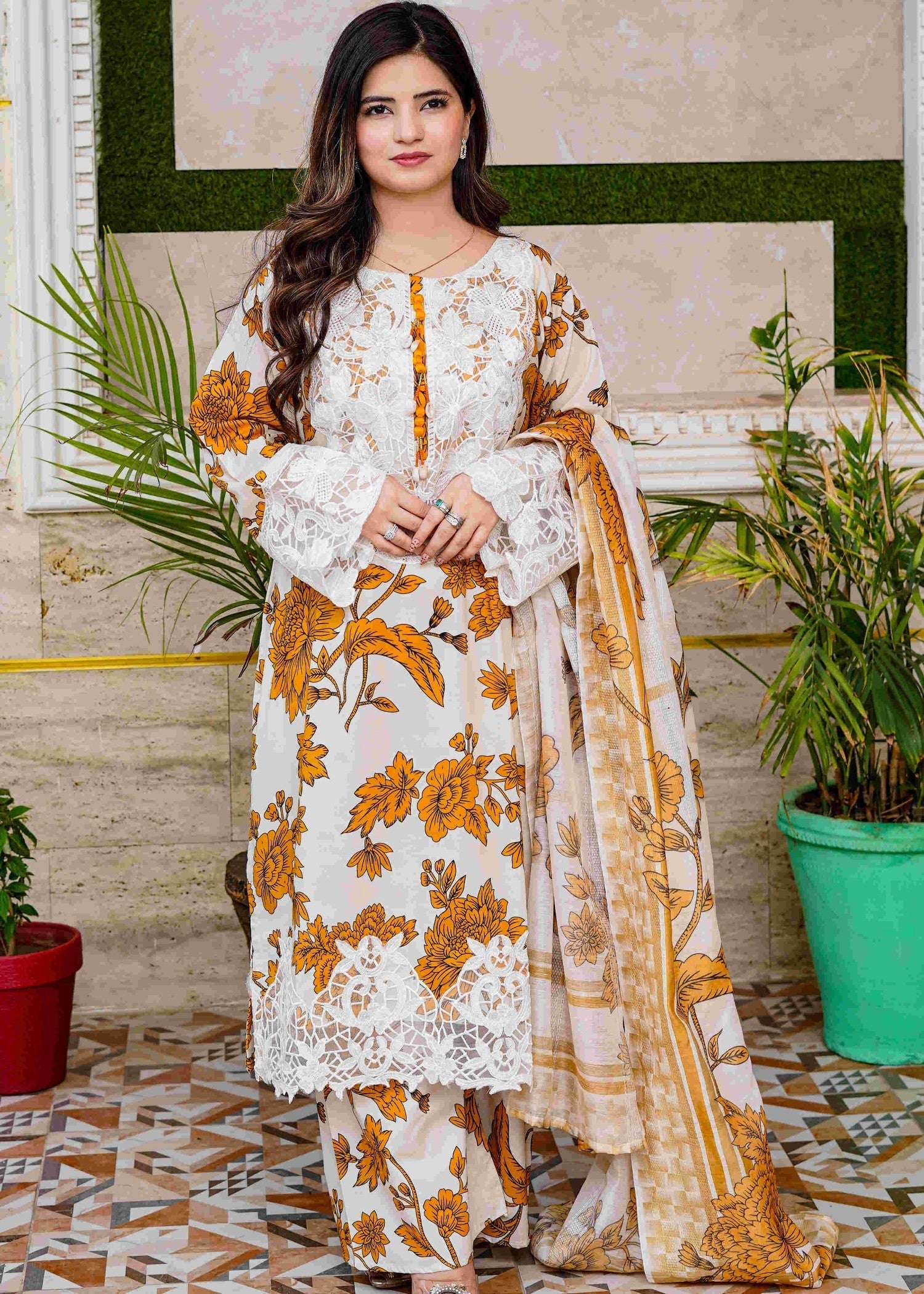 Mh Cloth House HOORIYAH Women 3pcs