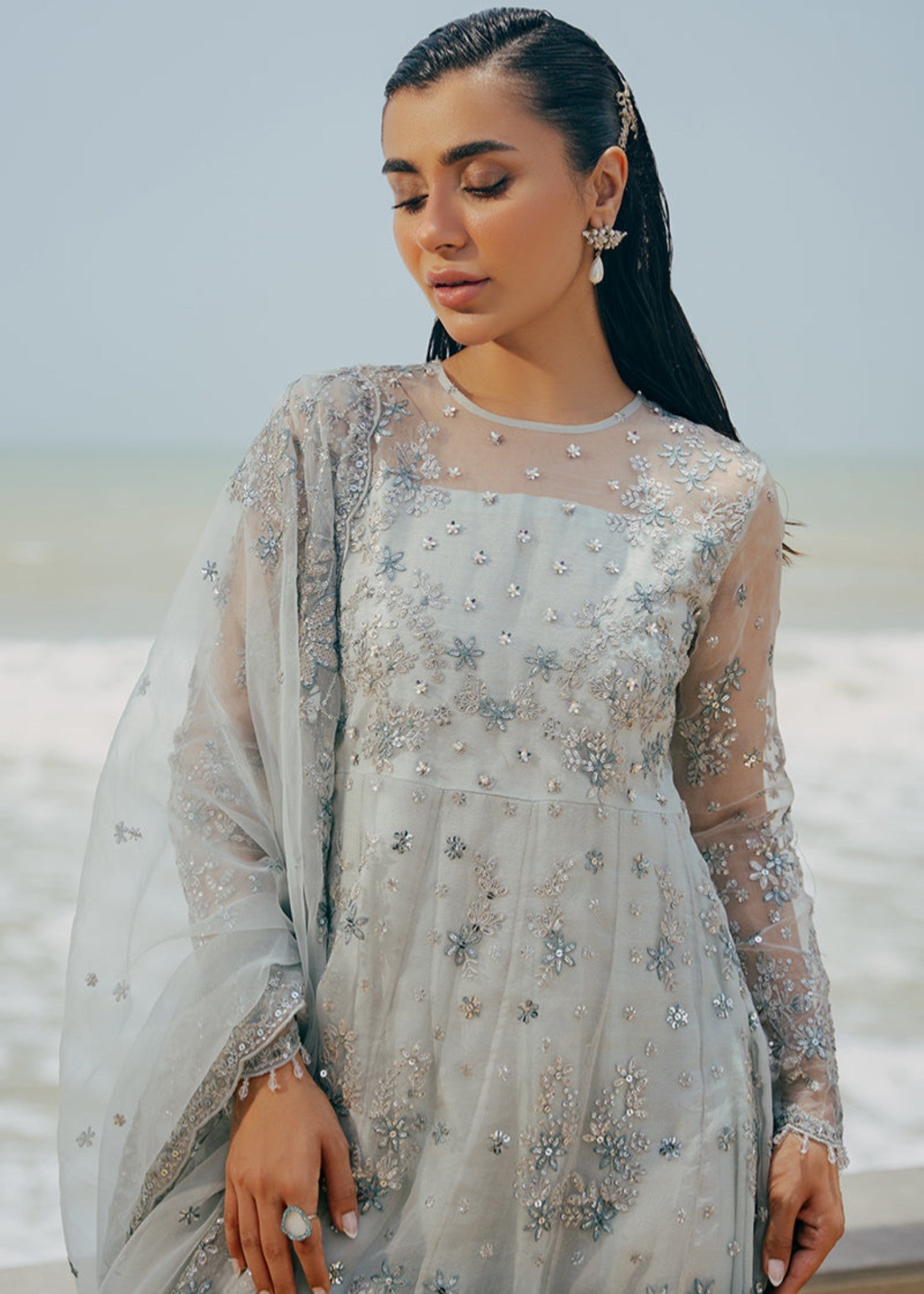 Cross Stitch SAFFRON CHARM 0124RTWWED0105 Women 2pcs