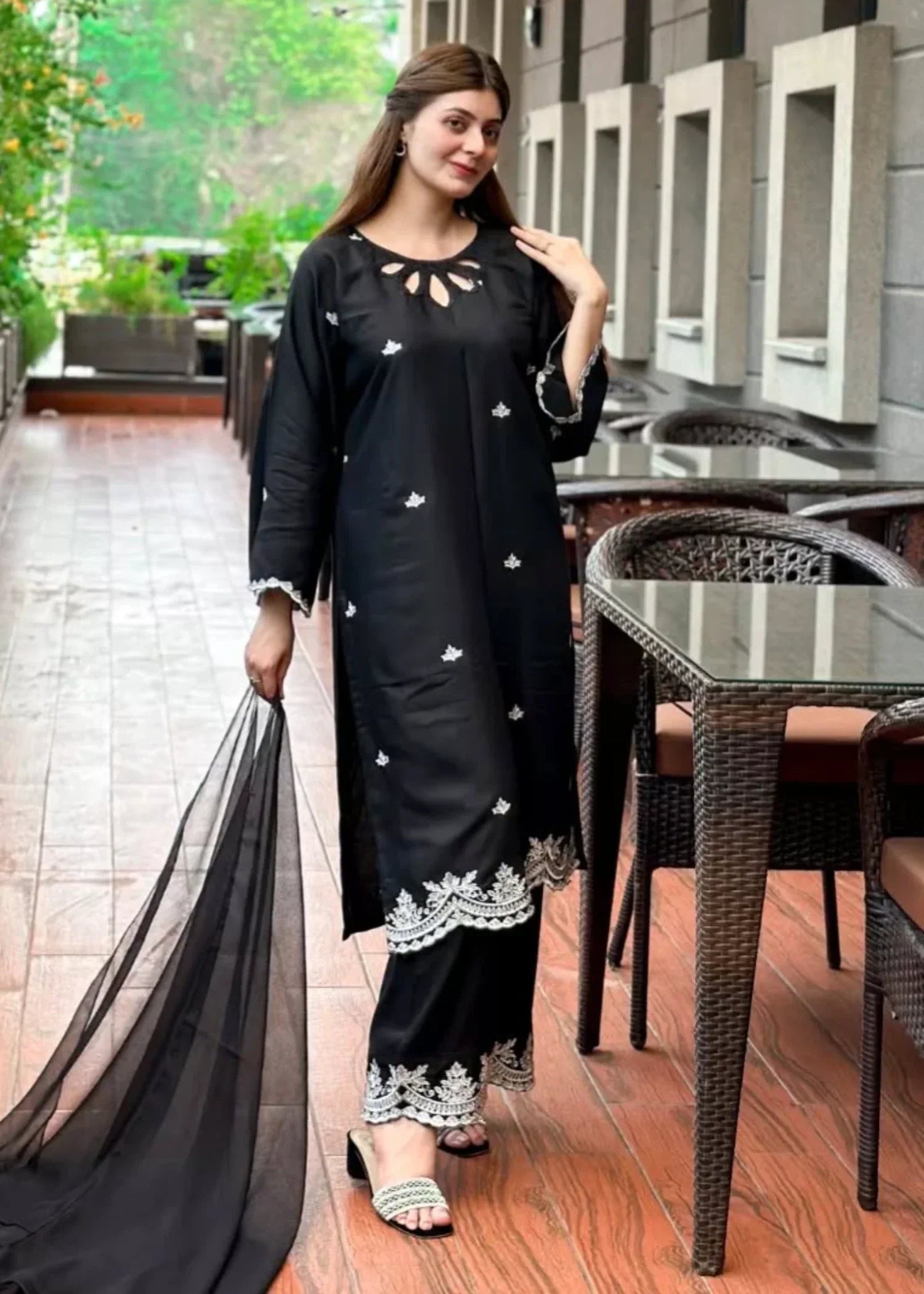 Kunaar Novia Black Women 3pcs