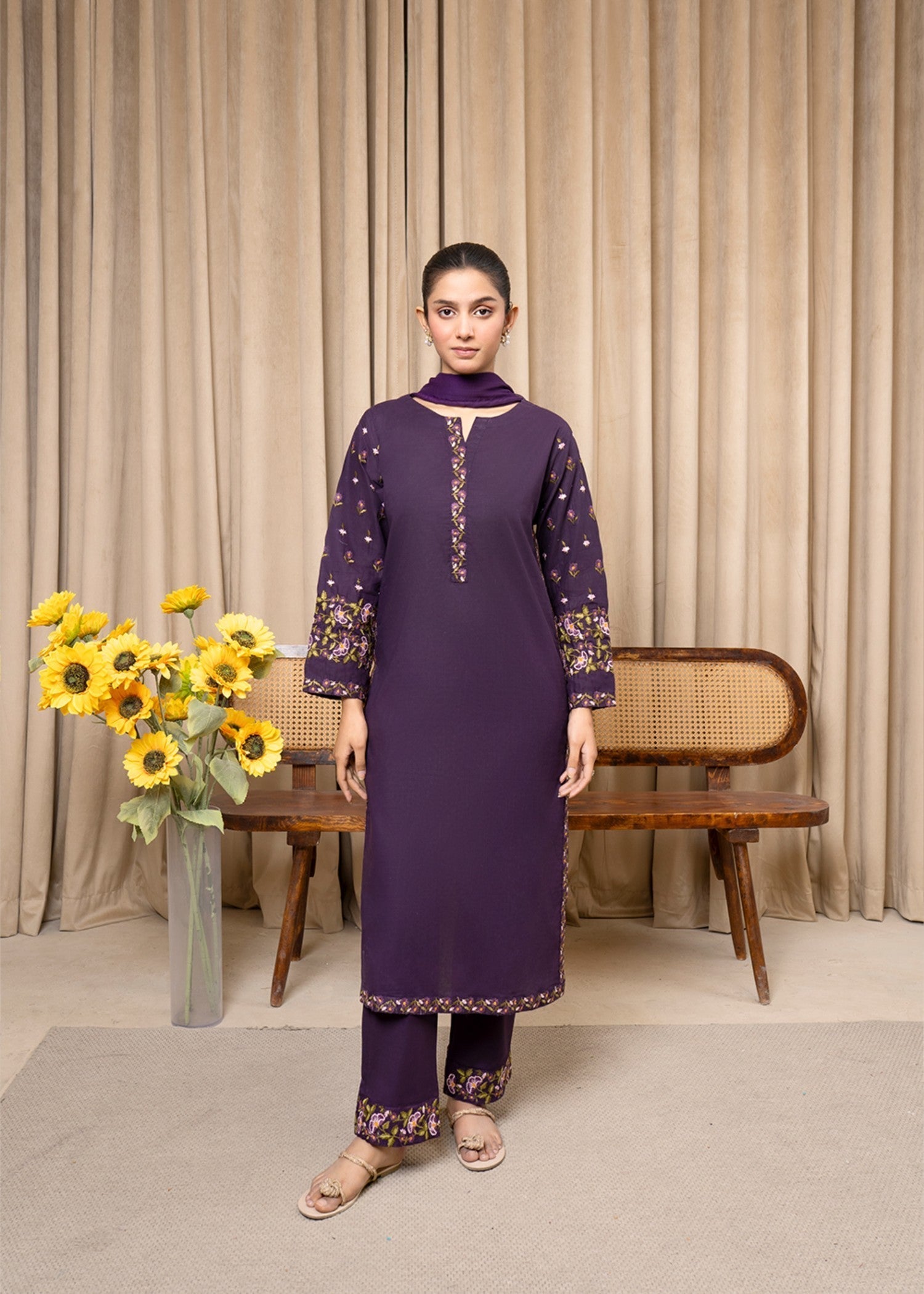 Aqs n Man Purple Blossom AM 013 Women 3pcs