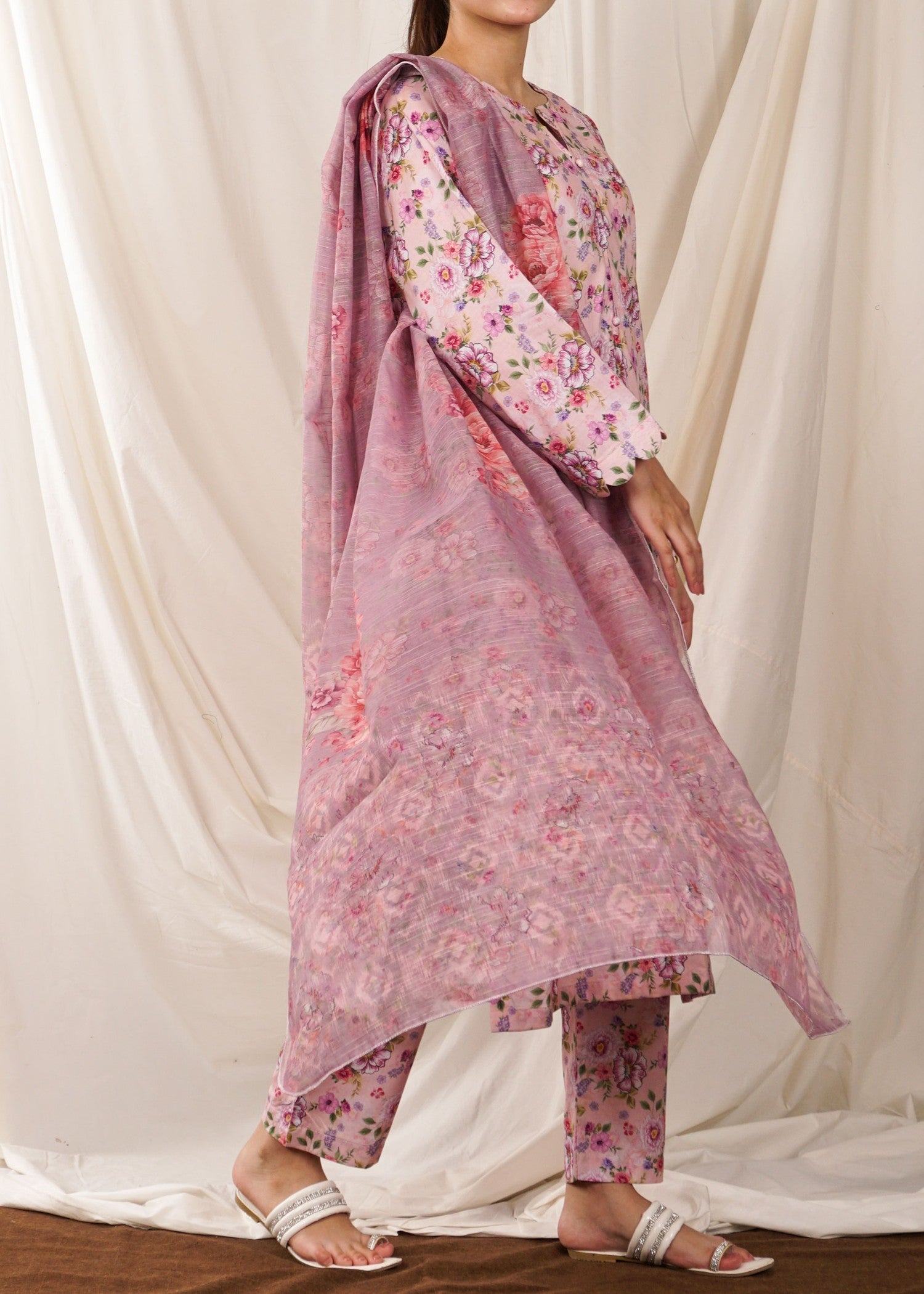 Pret Diaries Pink Printed Women 3pcs