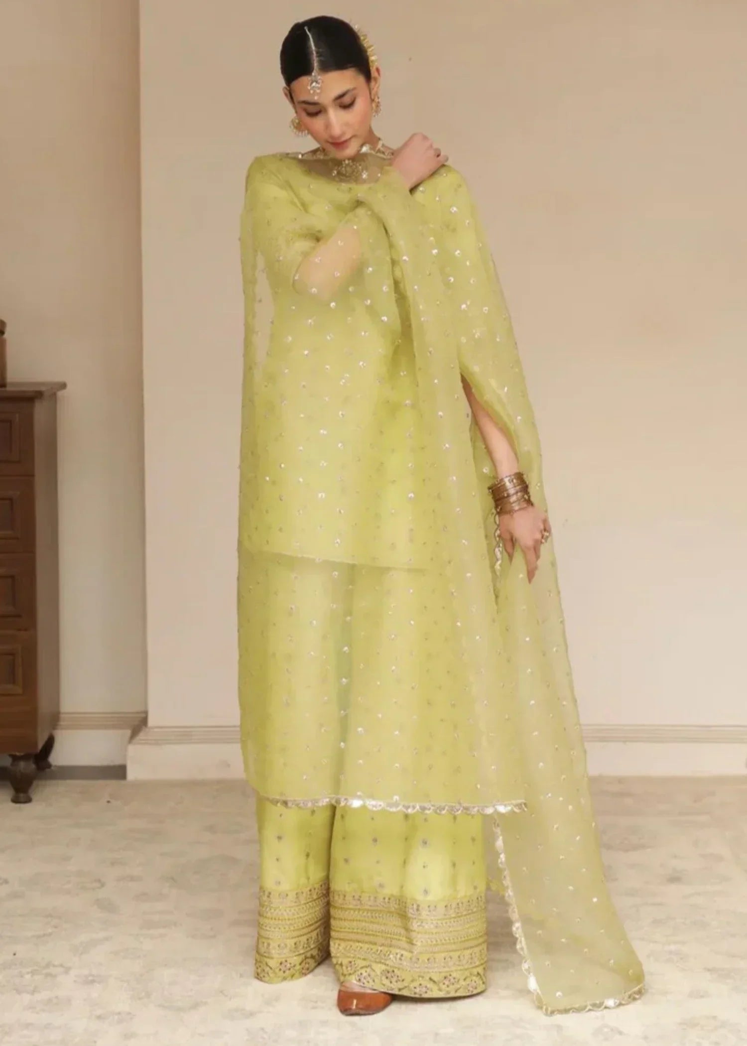 Ezno.Pk Avocado Green Women 3pcs