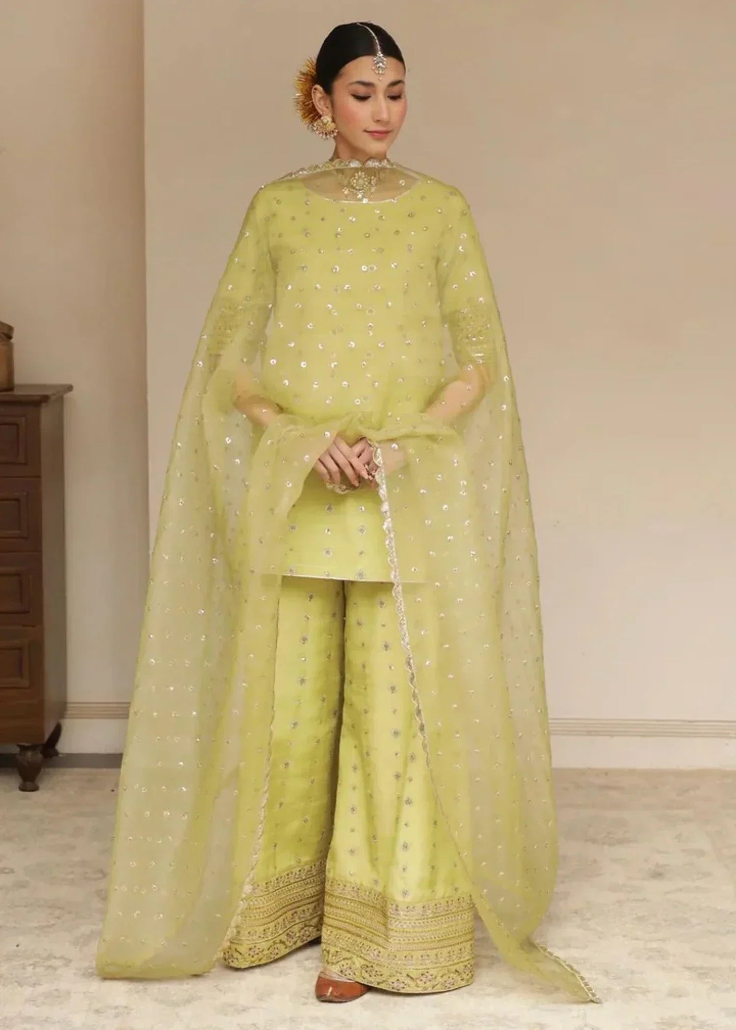 Ezno.Pk Avocado Green Women 3pcs