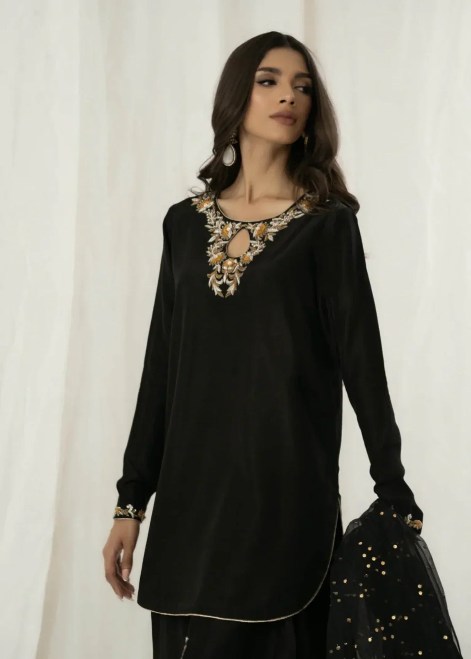 Ezno.Pk Black Orchid Women 3pcs