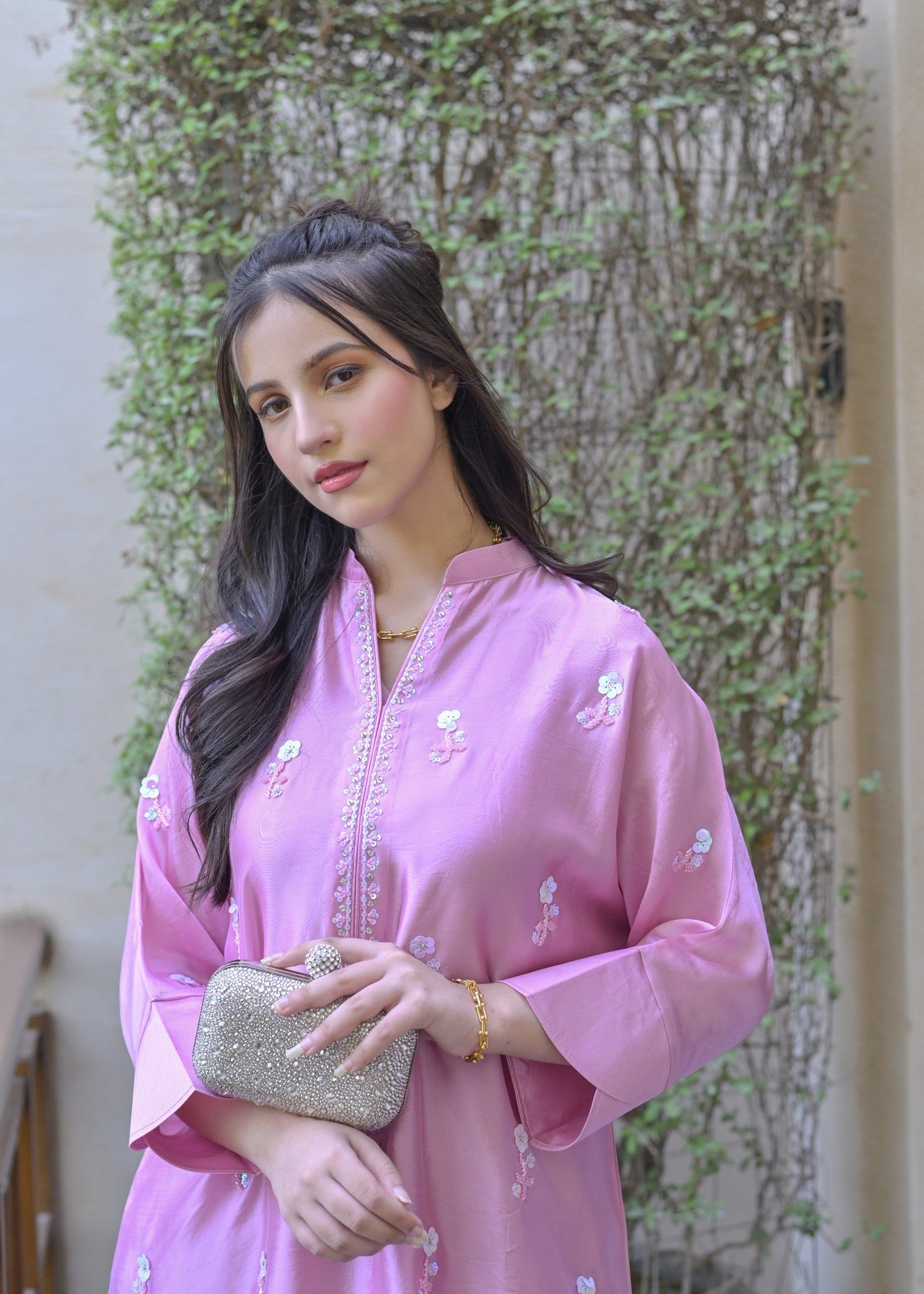 Fascino Flamingo Stitched Women 2pcs