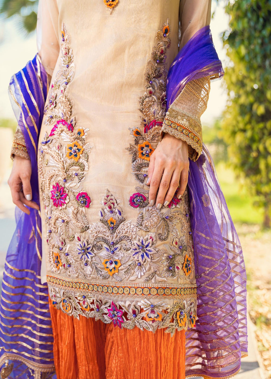 Khuda Baksh Creations M 104 Women 3pcs