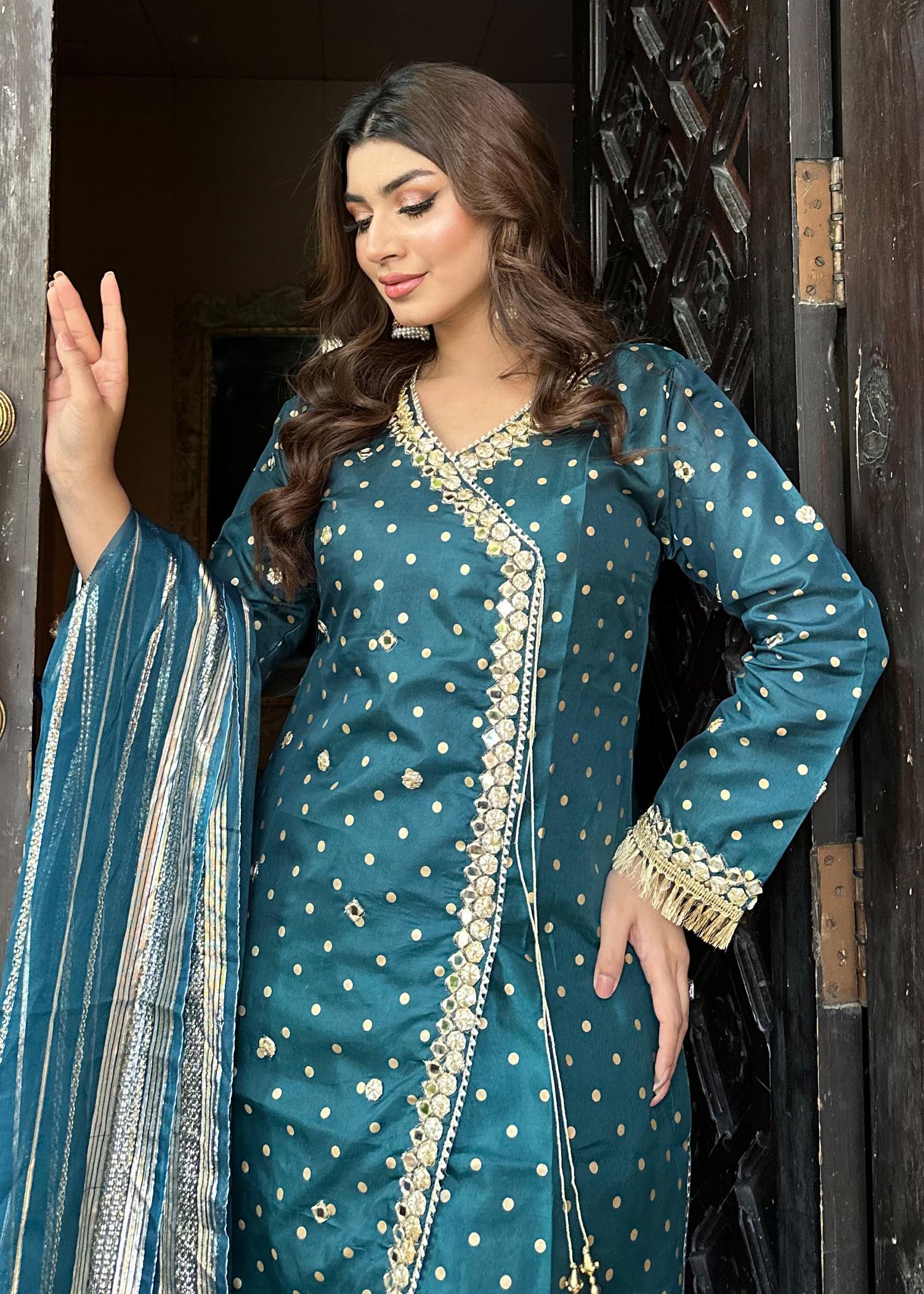 Laal Clothing LA 022 Azure Women 3pcs