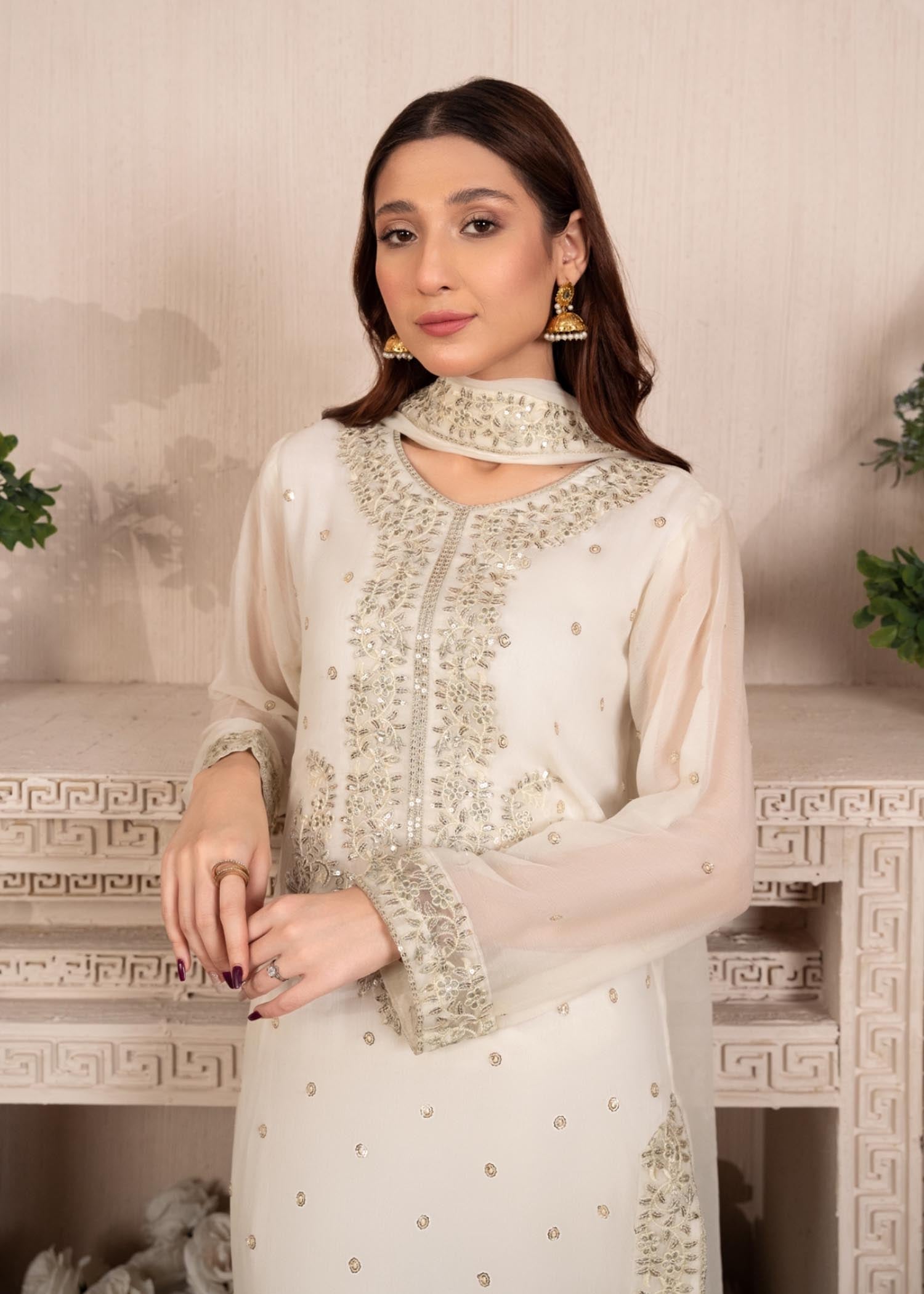 Agha Jaan Roohi Women 3pcs