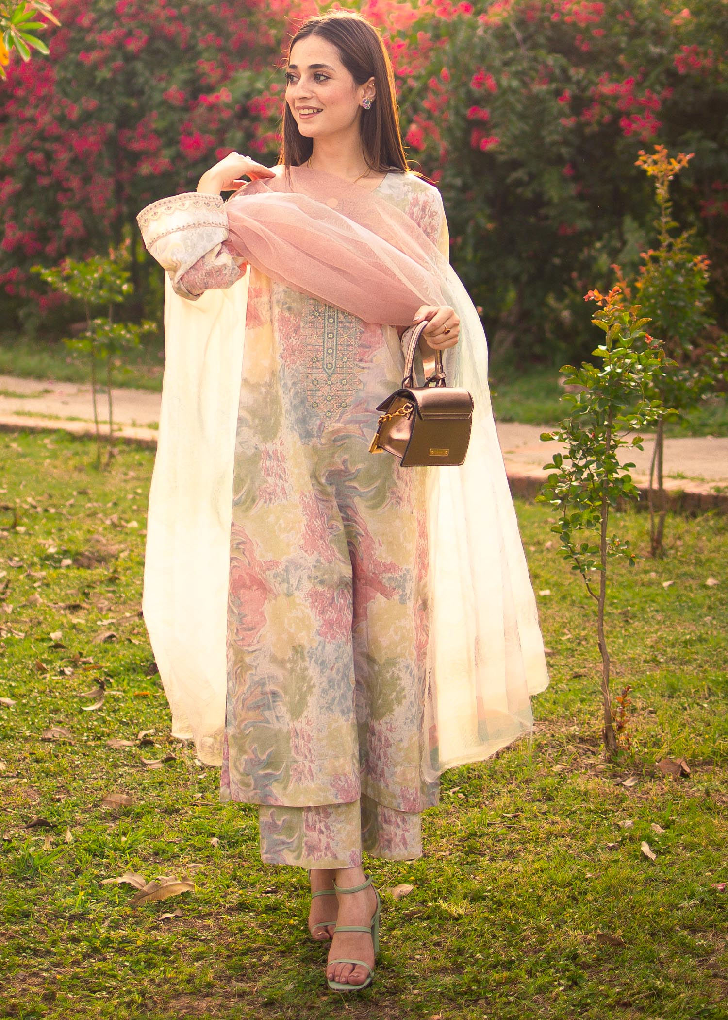 Garnet Clothing Pink Blush Women 2pcs