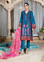 Zoya & Zaha Turquoise Women 3pcs