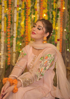 Khuda Baksh Creations M 102 Pink Women 3pcs