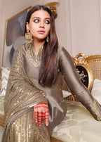 Rang-e-Haya Sandali grey Women 3pcs