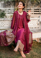 Rang-e-Haya Anchal / Plum Women 4pcs