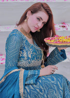 Manahils K 105 AQUAMARINE ZINC BLUE Women 3pcs