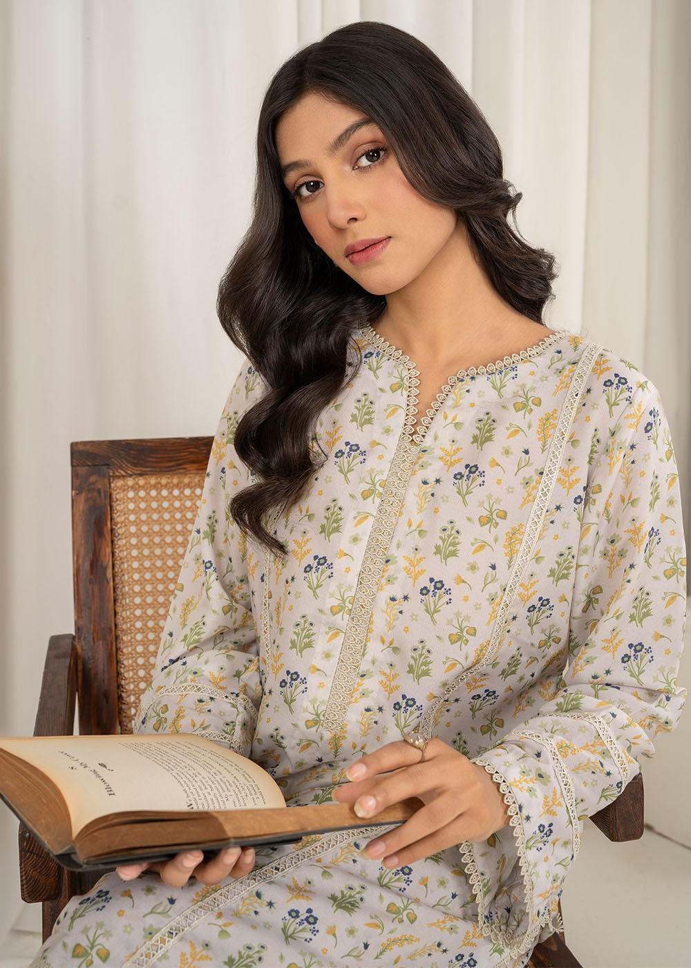 Zara Shah printed lawn suit D2 Women 2pcs