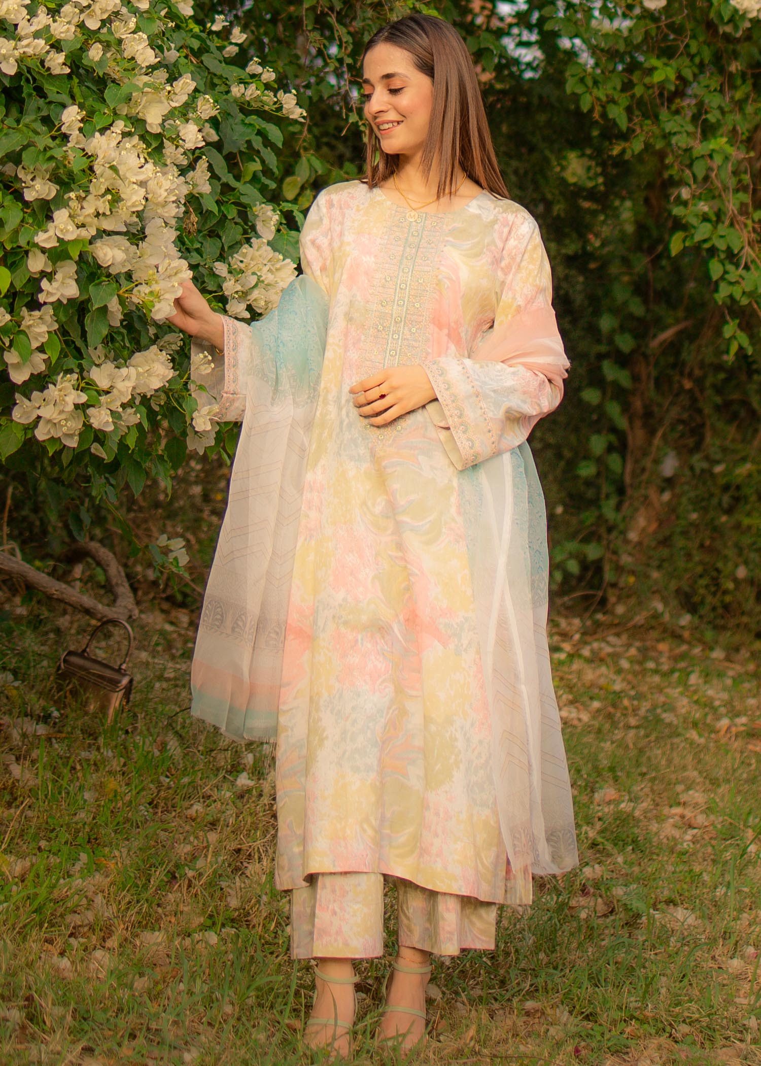 Garnet Clothing Pink Blush Women 2pcs