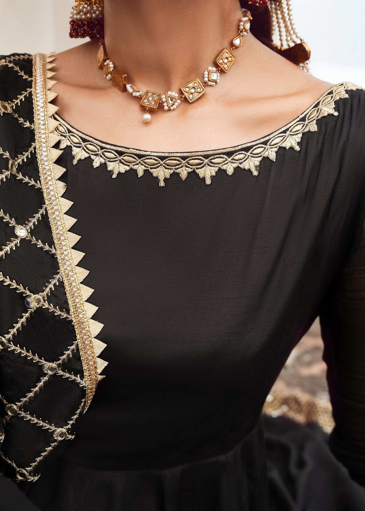 Rang-e-Haya Shama (Black) Women 3pcs