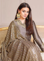 Rang-e-Haya Sandali grey Women 3pcs