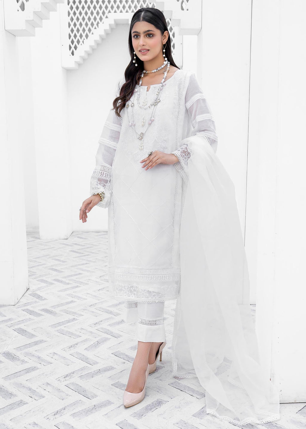 Laleen Barg White Women 3pcs