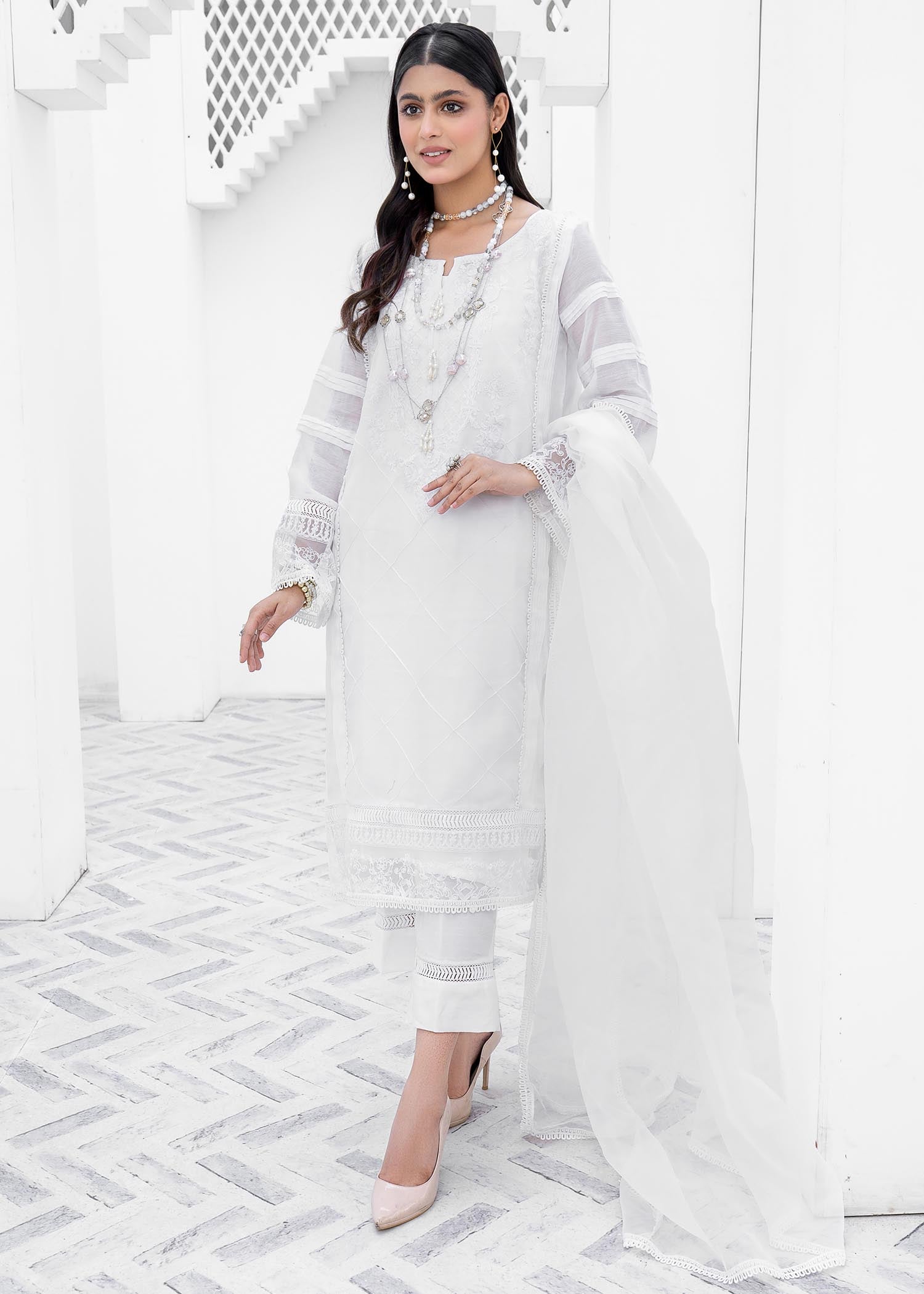 Laleen Barg White Women 3pcs