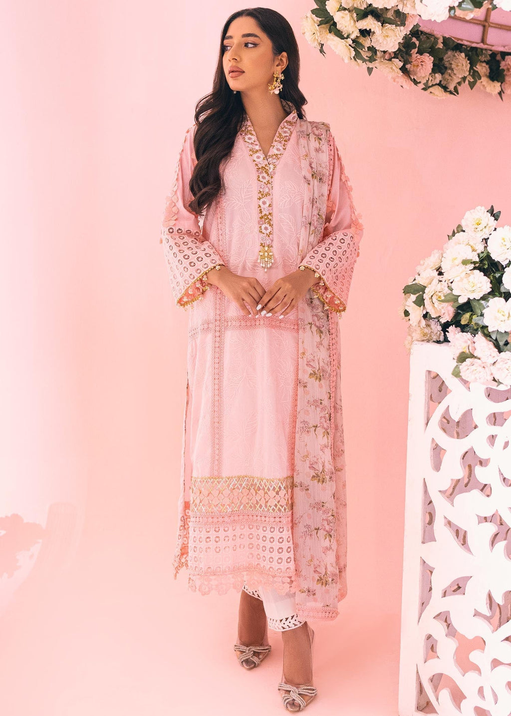 Rj’s Pret Pink Garden Women 2pcs