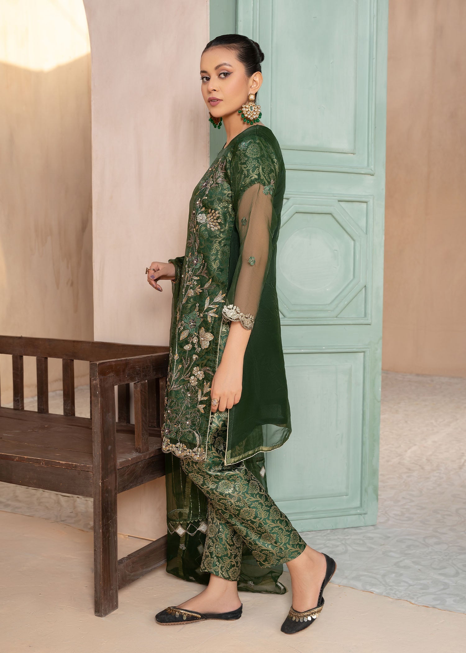 Arosa Dark Green Women