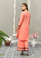 Atrangi PINK SEQUENCE EMBROIDERED DRESS (CC 186) Women 2pcs