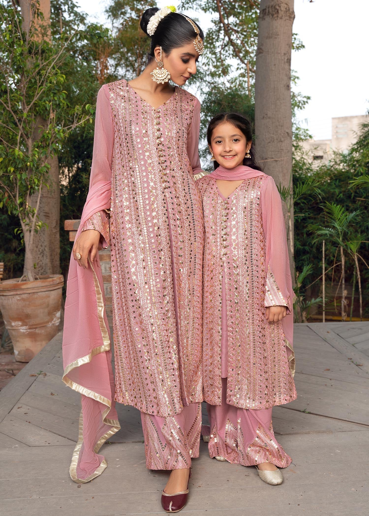 Rang-e-Haya Ufaq Hot Pink Women 4pcs