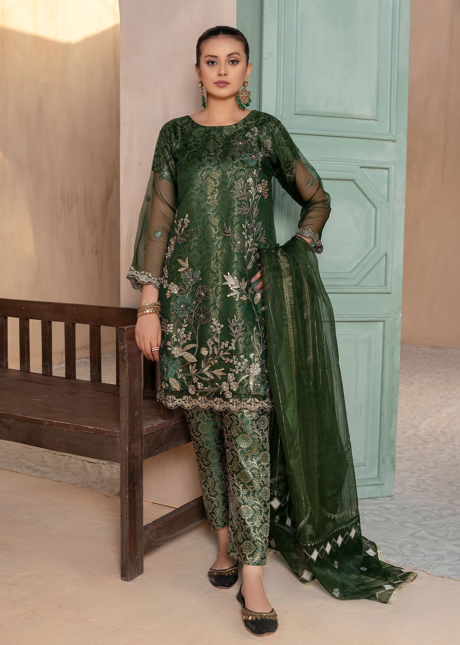 Arosa Dark Green Women