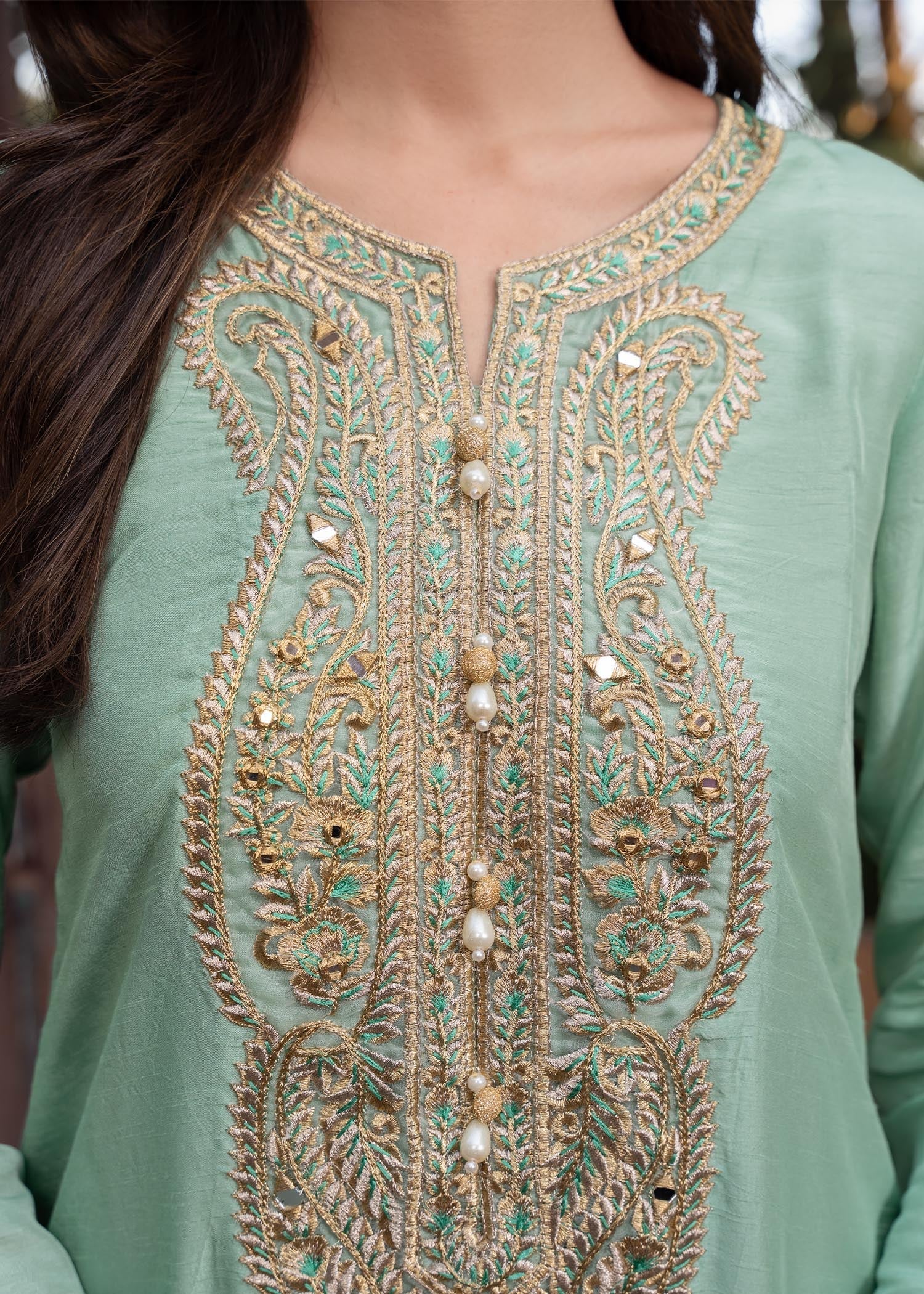 Rang-e-Haya Zareen Mint Green Women 3pcs
