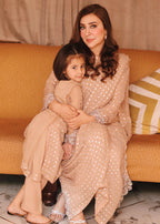 Rang-e-Haya Salina (Clay Beige) Women 4pcs