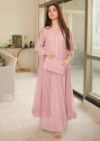 Rang-e-Haya Mehr (lylic pink) Women 4pcs