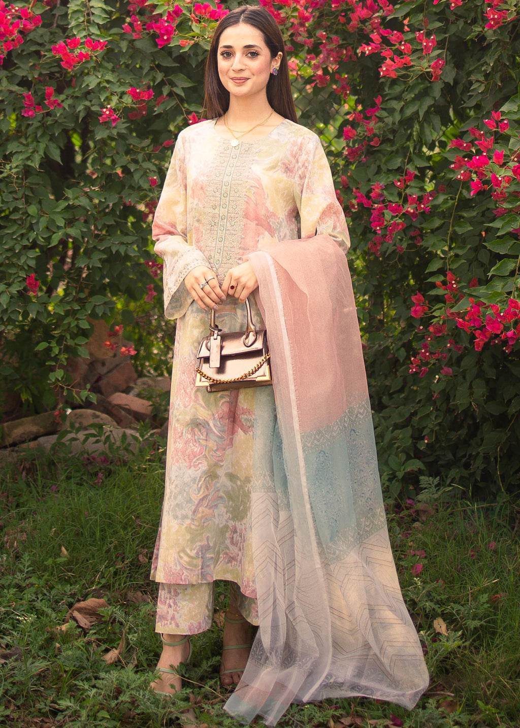 Garnet Clothing Pink Blush Women 2pcs