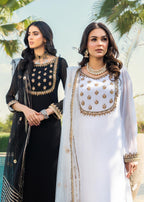 Khuda Baksh Creations Z 278 White Women 4pcs