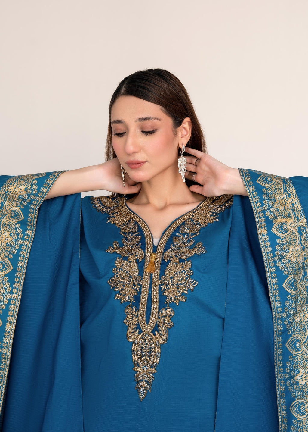 Sahibas By Mirza Crescent Kaftan Women 1pcs