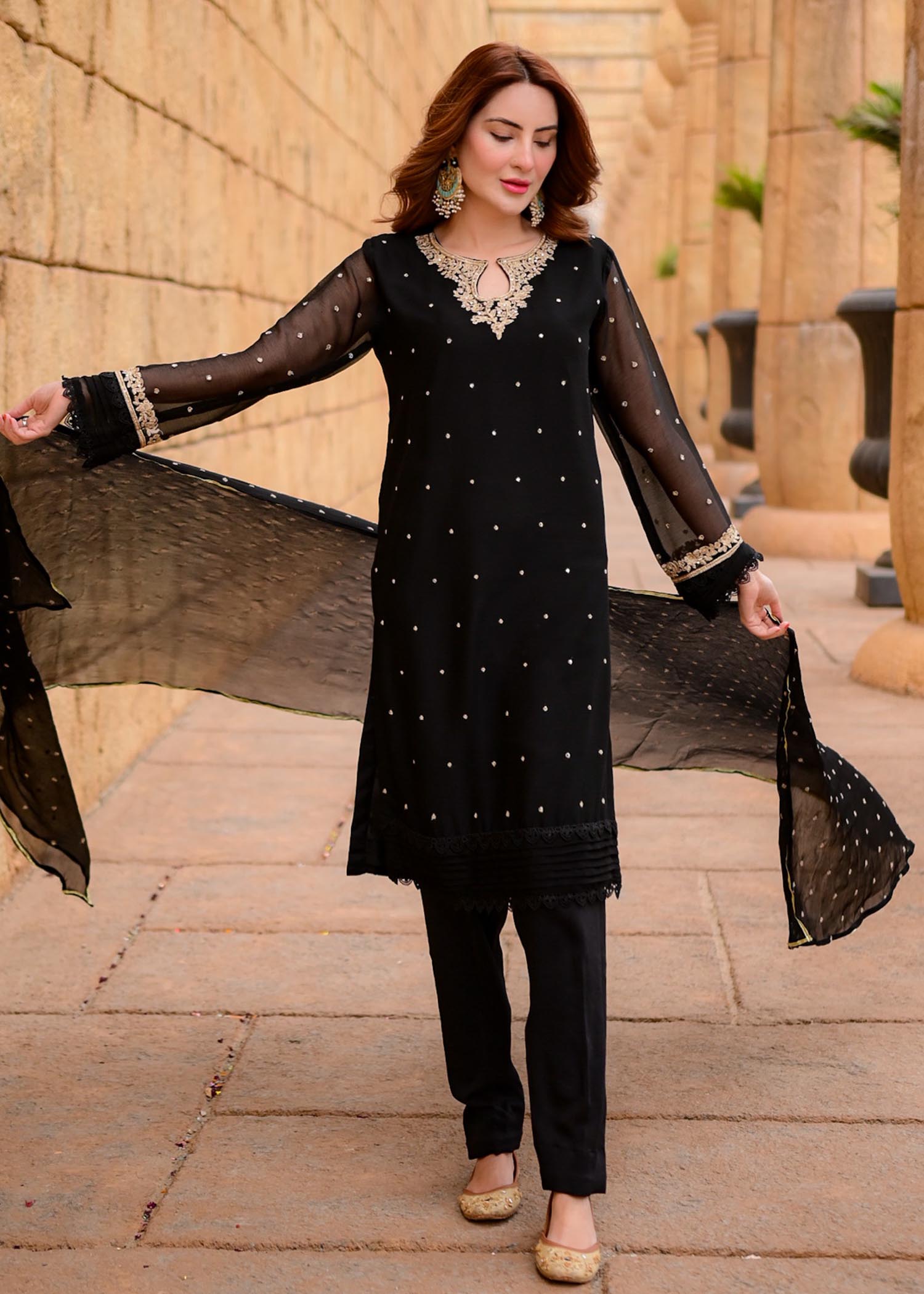 Agha Jaan G01 Women 3pcs