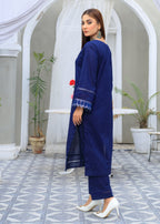 Atrangi NAVY BLUE DRESS (CC 581) Women 2pcs
