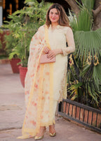 Rang-e-Haya Lina (Lime) Women 4pcs