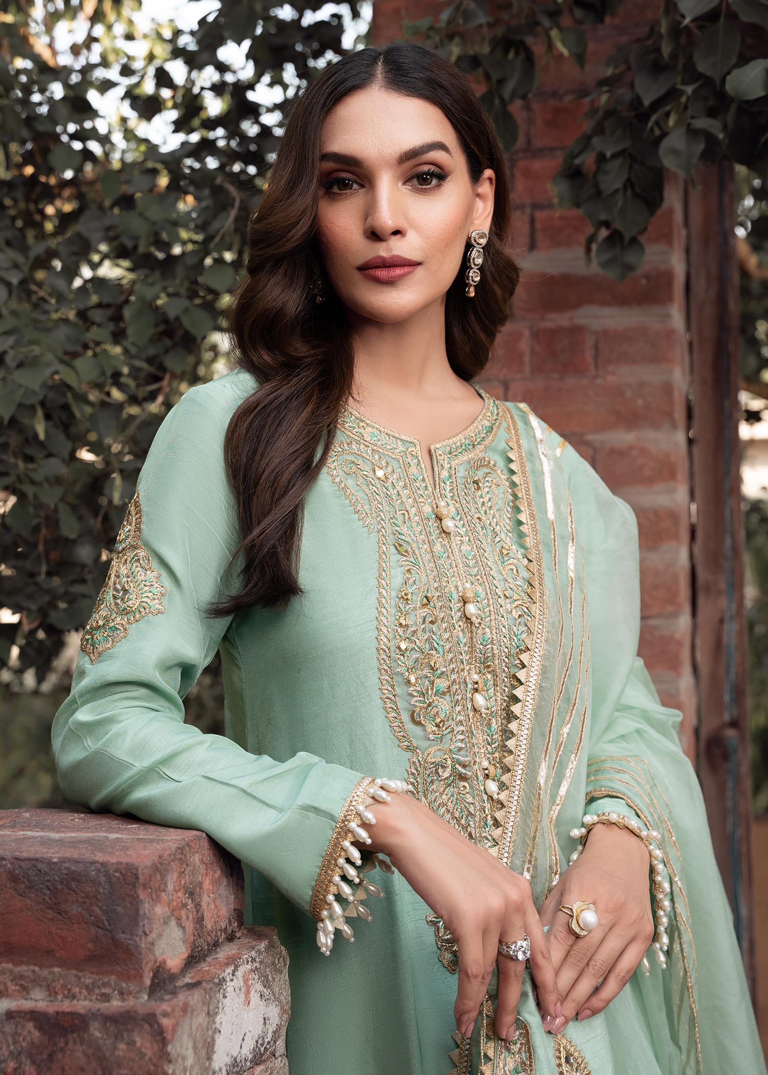 Rang-e-Haya Zareen Mint Green Women 3pcs