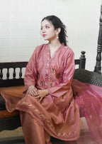 Four Season Boutique Chinese Kolar Pink Women 3pcs