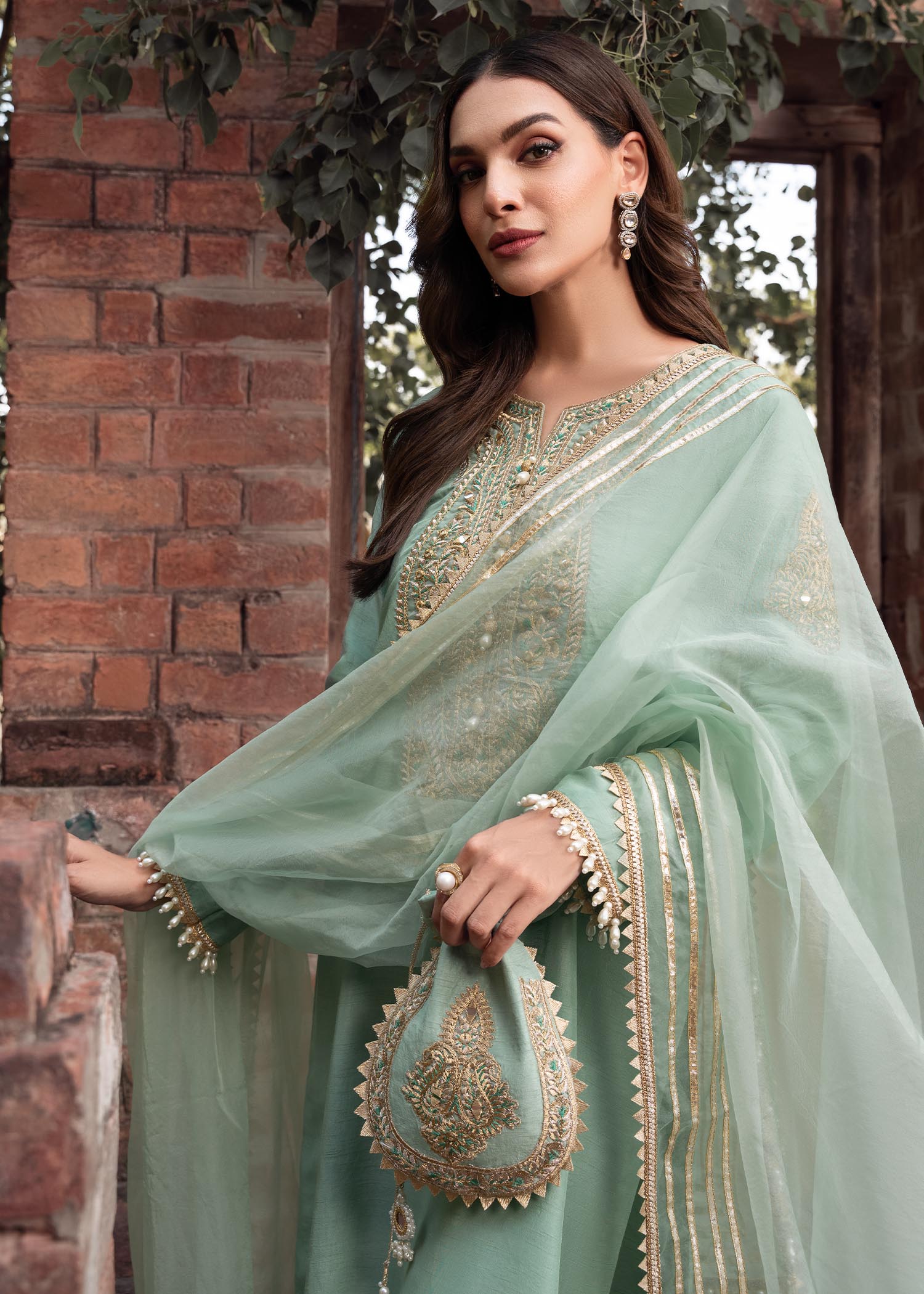 Rang-e-Haya Zareen Mint Green Women 3pcs