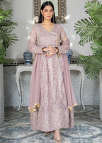 Manahils Angrakha 099 Purple Women 3pcs
