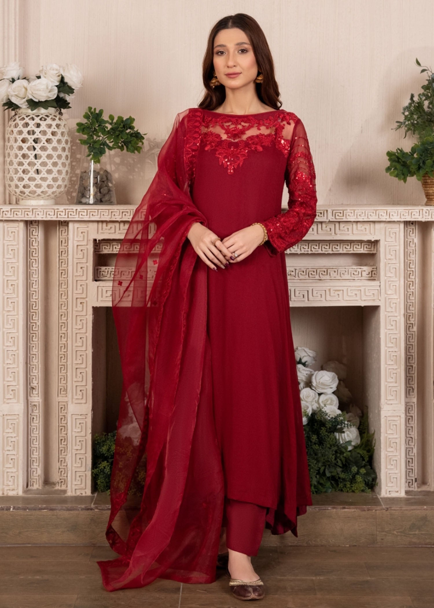Agha Jaan Laali Women 3pcs