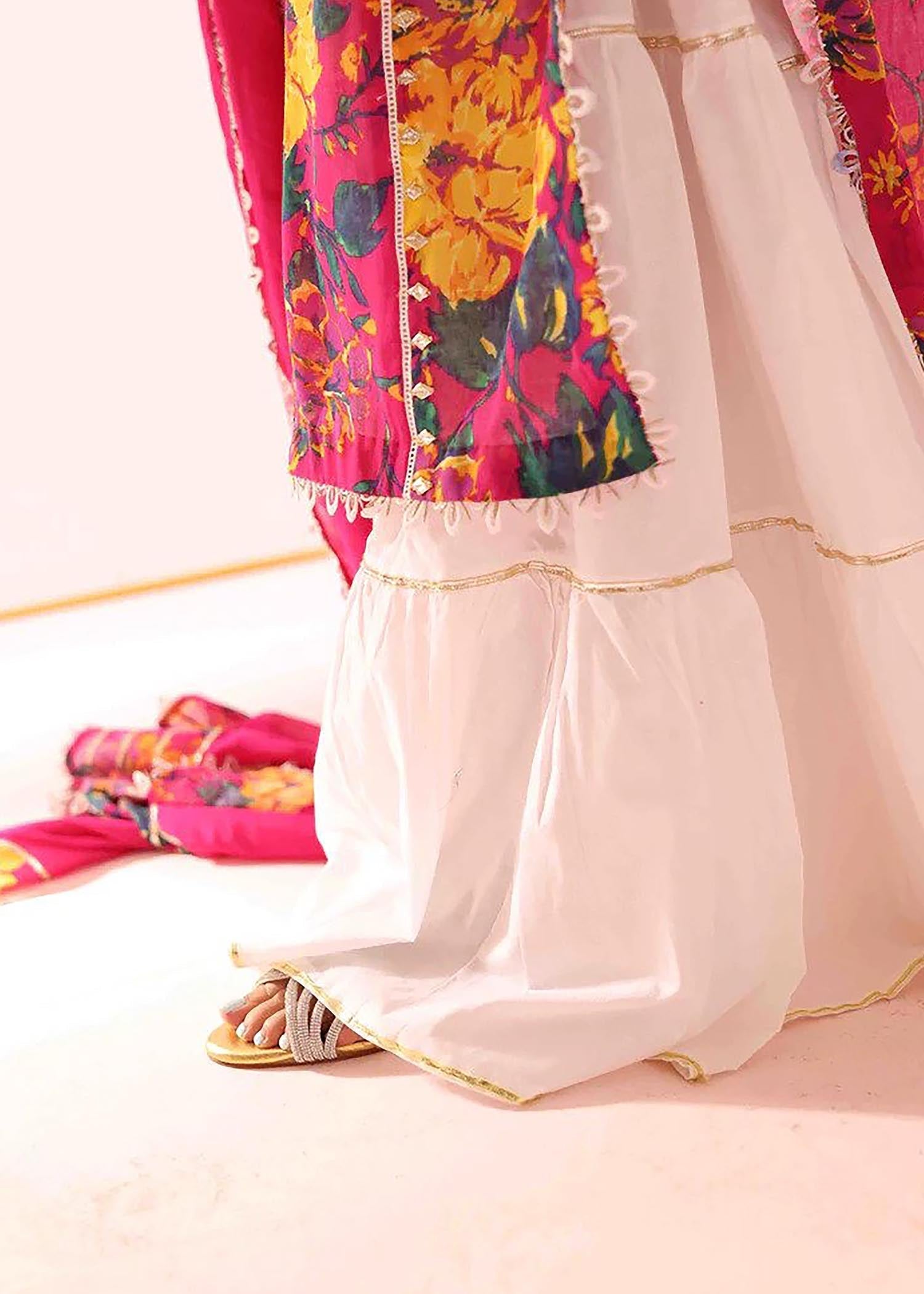 Rj’s Pret Milky Gharara Women 1pcs