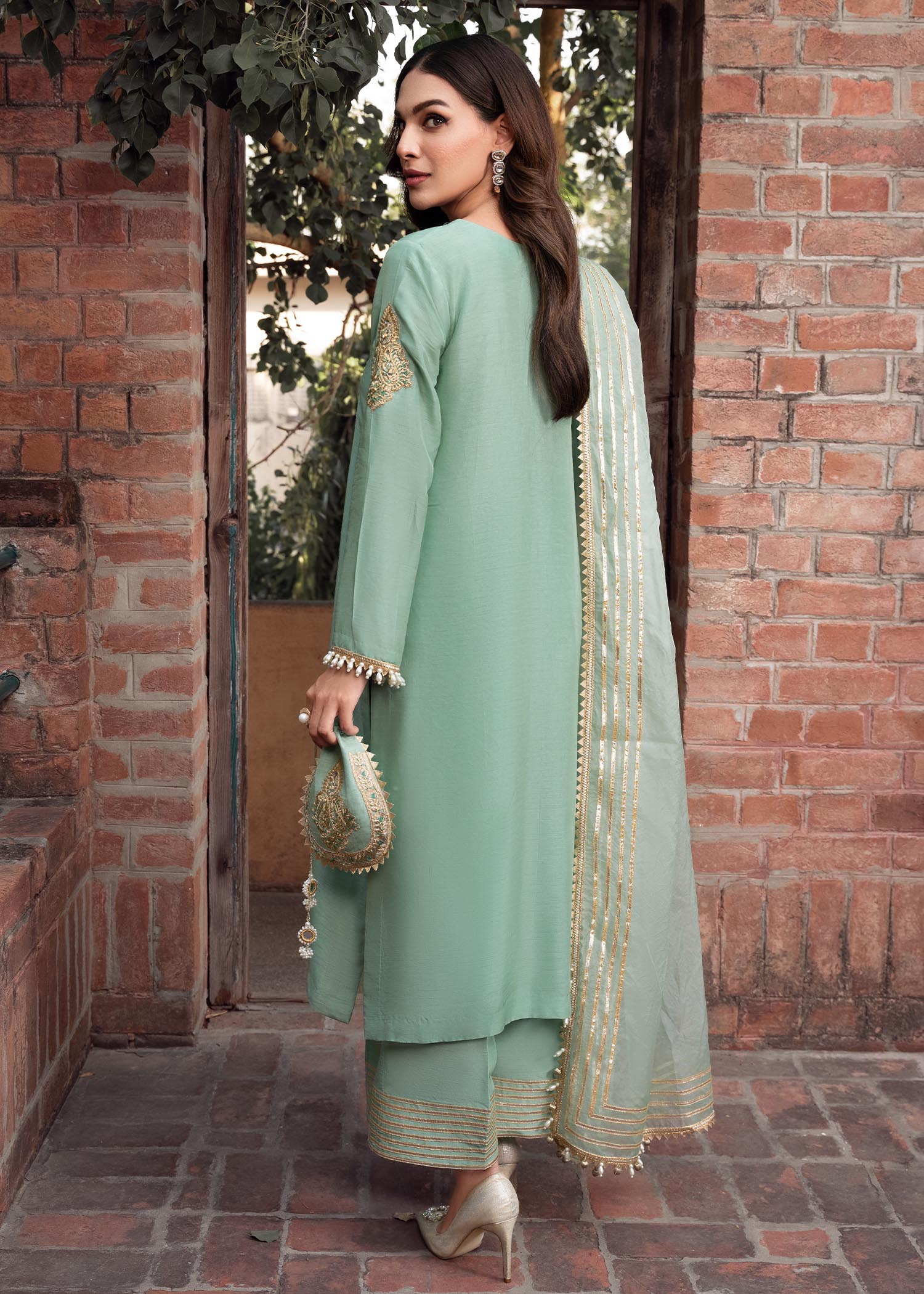 Rang-e-Haya Zareen Mint Green Women 3pcs