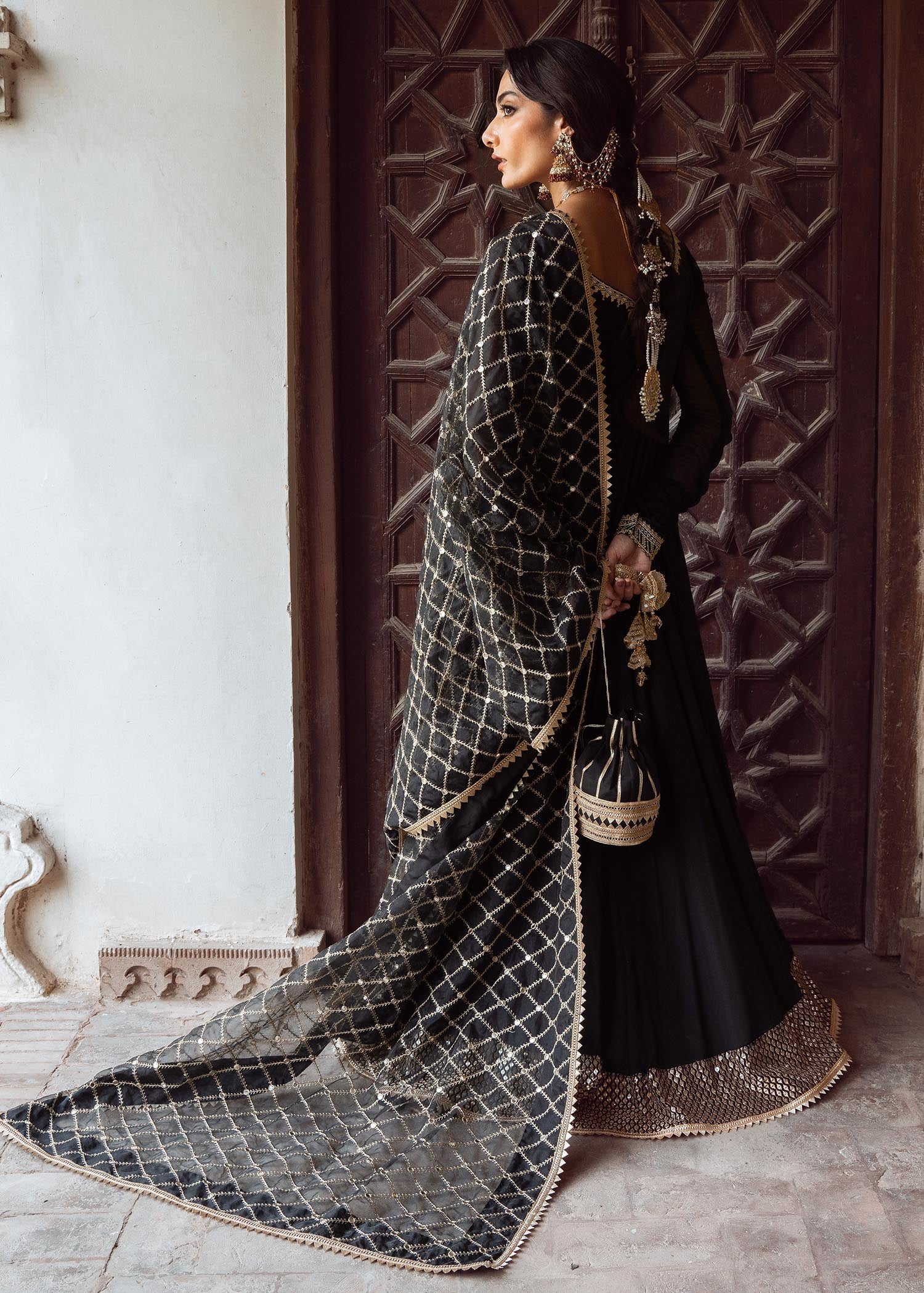 Rang-e-Haya Shama (Black) Women 3pcs