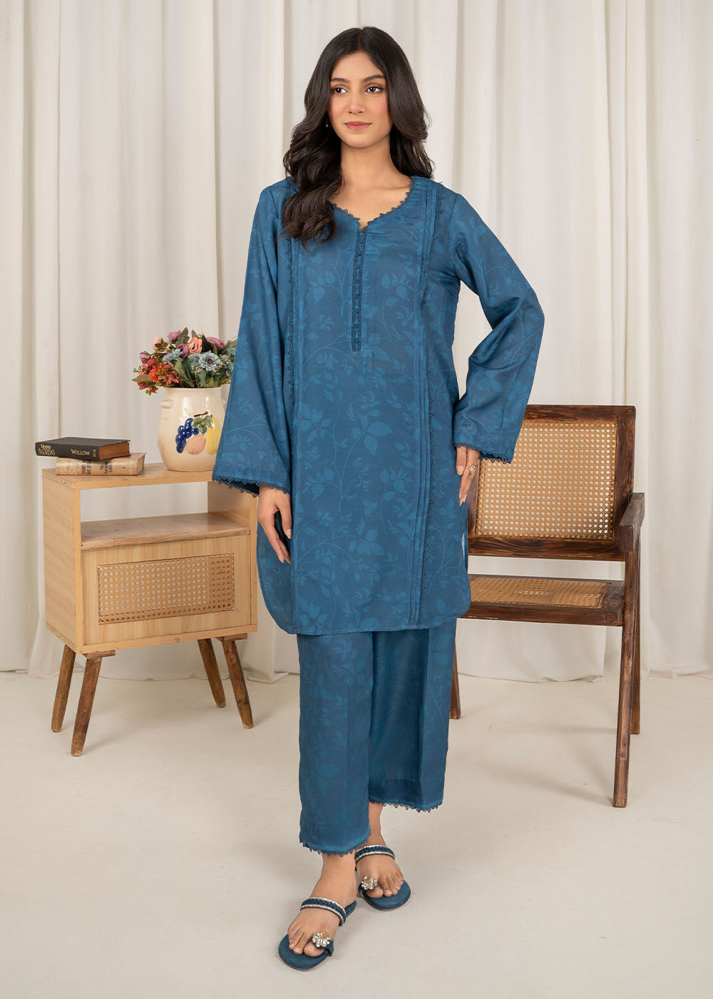 Zara Shah printed lawn suit D4 Women 2pcs