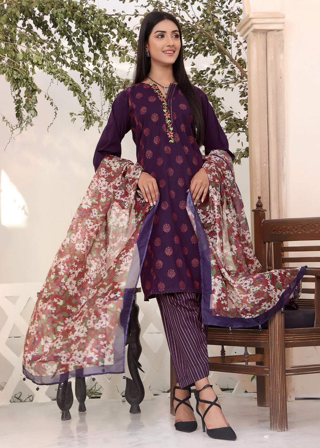 Kumash Textiles Purple Women