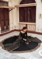 Rang-e-Haya Shama (Black) Women 3pcs